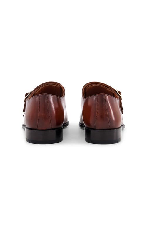 Anthony Veer Bexley Double Monk Boot In Brown