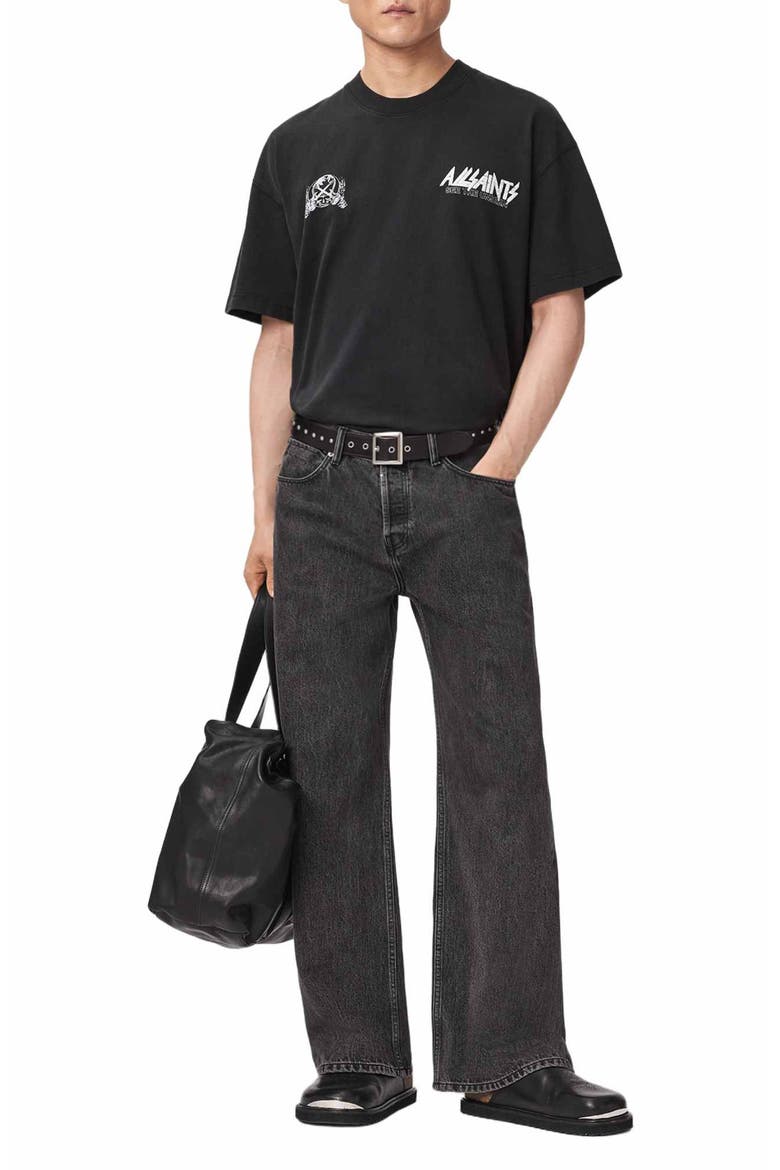Chromium Graphic T-Shirt, Alternate, color, WASHED BLACK
