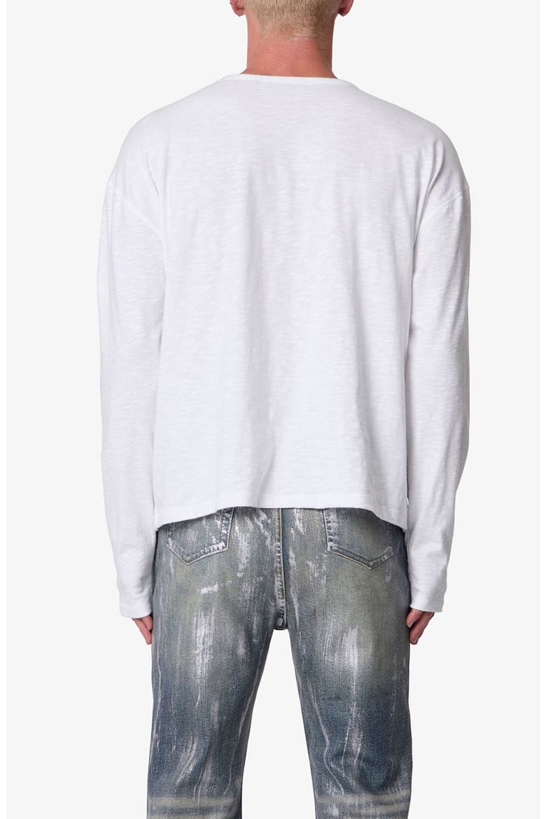 Slouchy Pocket Long Sleeve T-Shirt, Alternate, color, WHITE