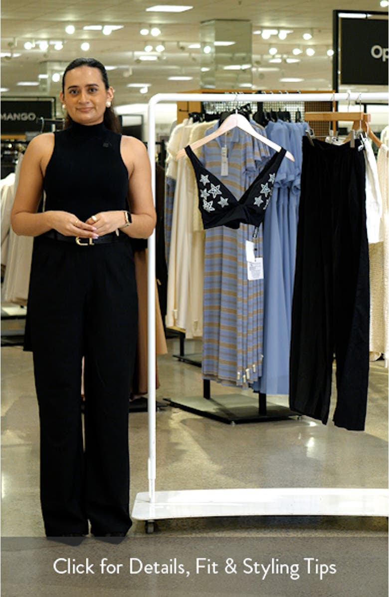 Leni Embellished Bikini Top, sales video thumbnail