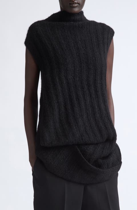 Babel Cashmere & Silk Ribbed Sweater
