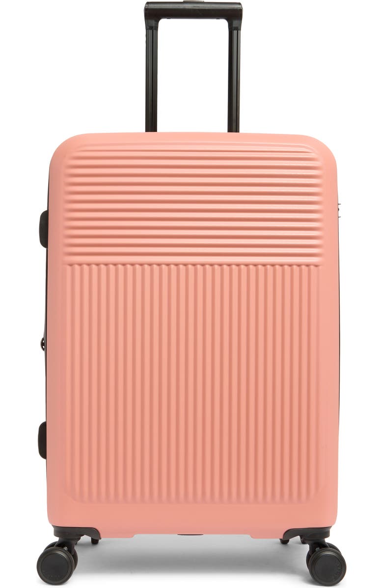 CALPAK Dylan 24-Inch Hardside Spinner Suitcase, Main, color, Peach
