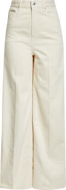 TOTEME Wide Leg Denim Pants