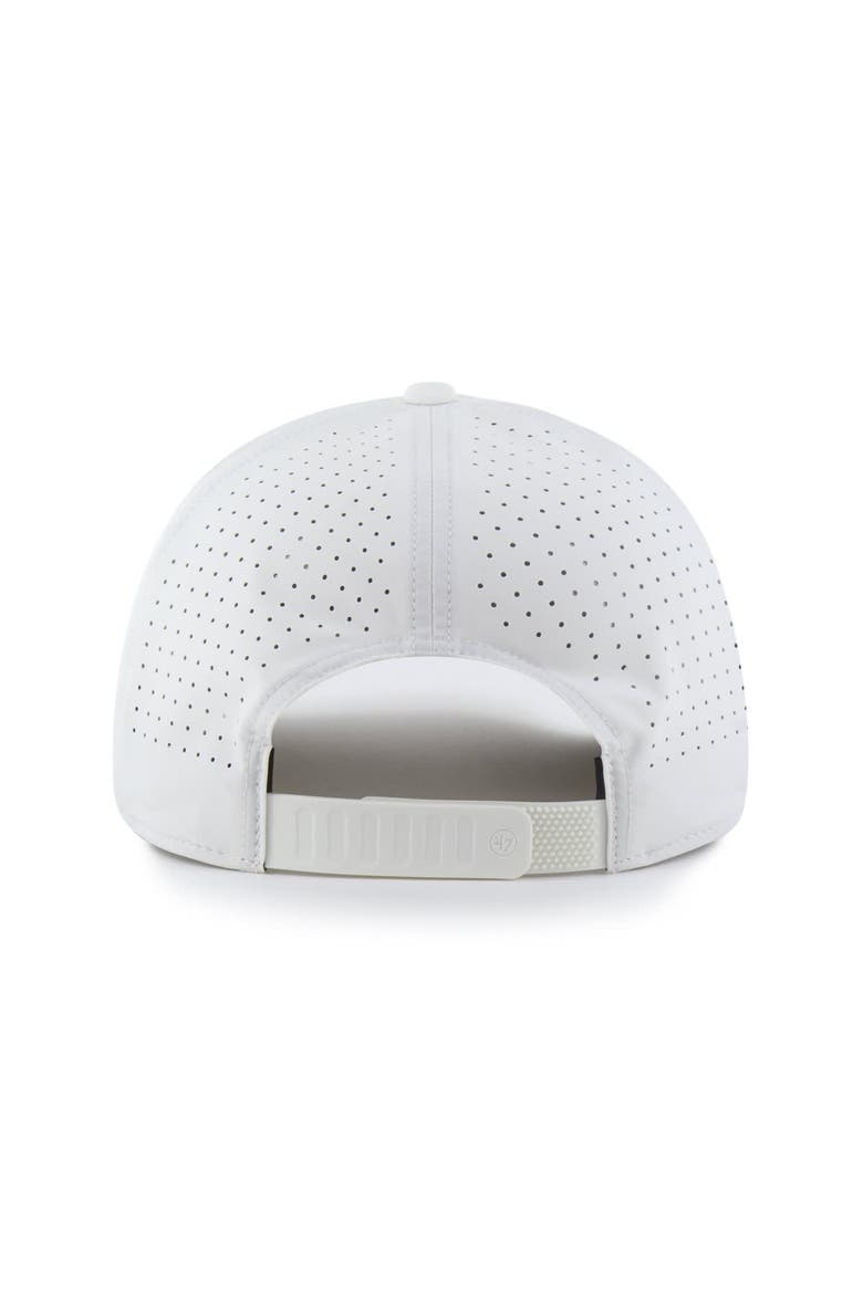 Men's '47  White Chicago Cubs Forward Vault Hitch Adjustable Hat, Alternate, color, White
