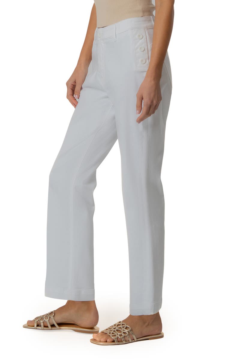 KUT from the Kloth Kelsey High Waist Ankle Flare Leg Jeans, Alternate, color, White