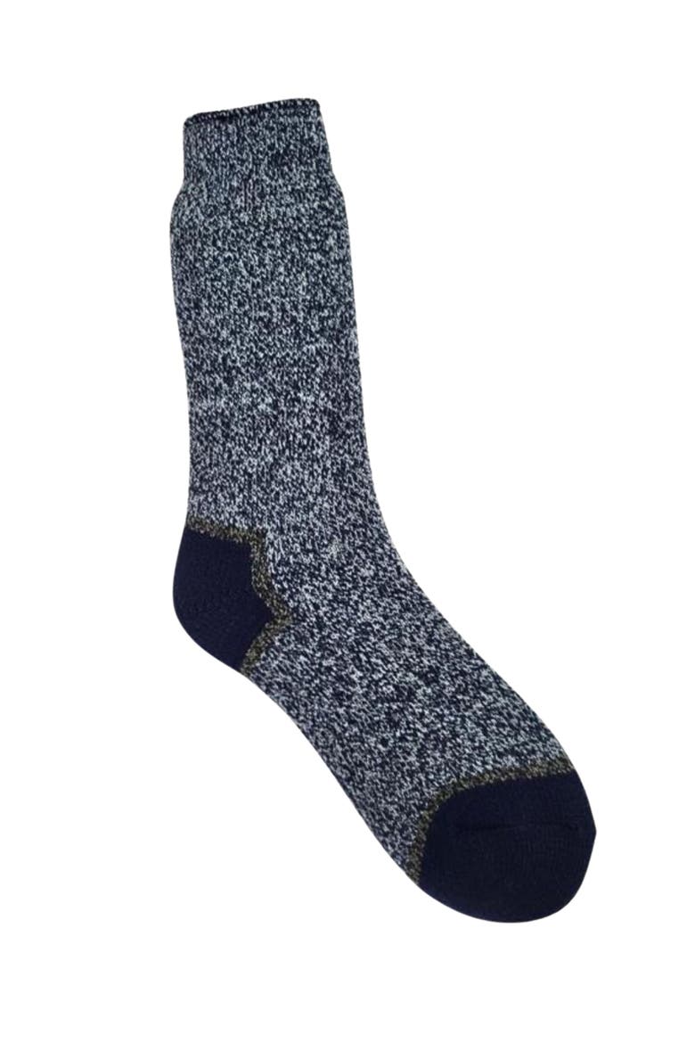 Men HEAT Thermal Crew Socks, Main, color, Denim Mix