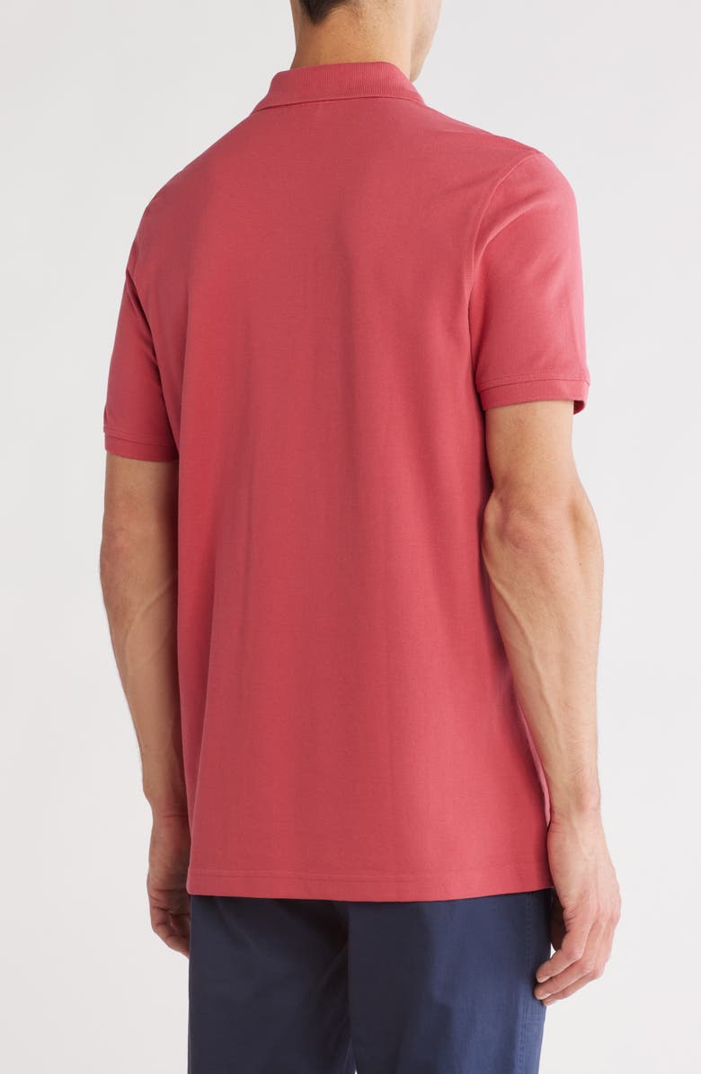 Brooks Brothers Cotton Piqué Polo, Alternate, color, Garnet Rose