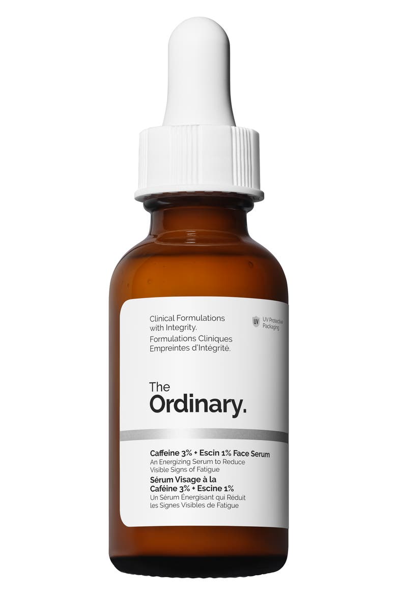 Caffeine 3% + Escin 1% Face Serum, Main, color, NO COLOR