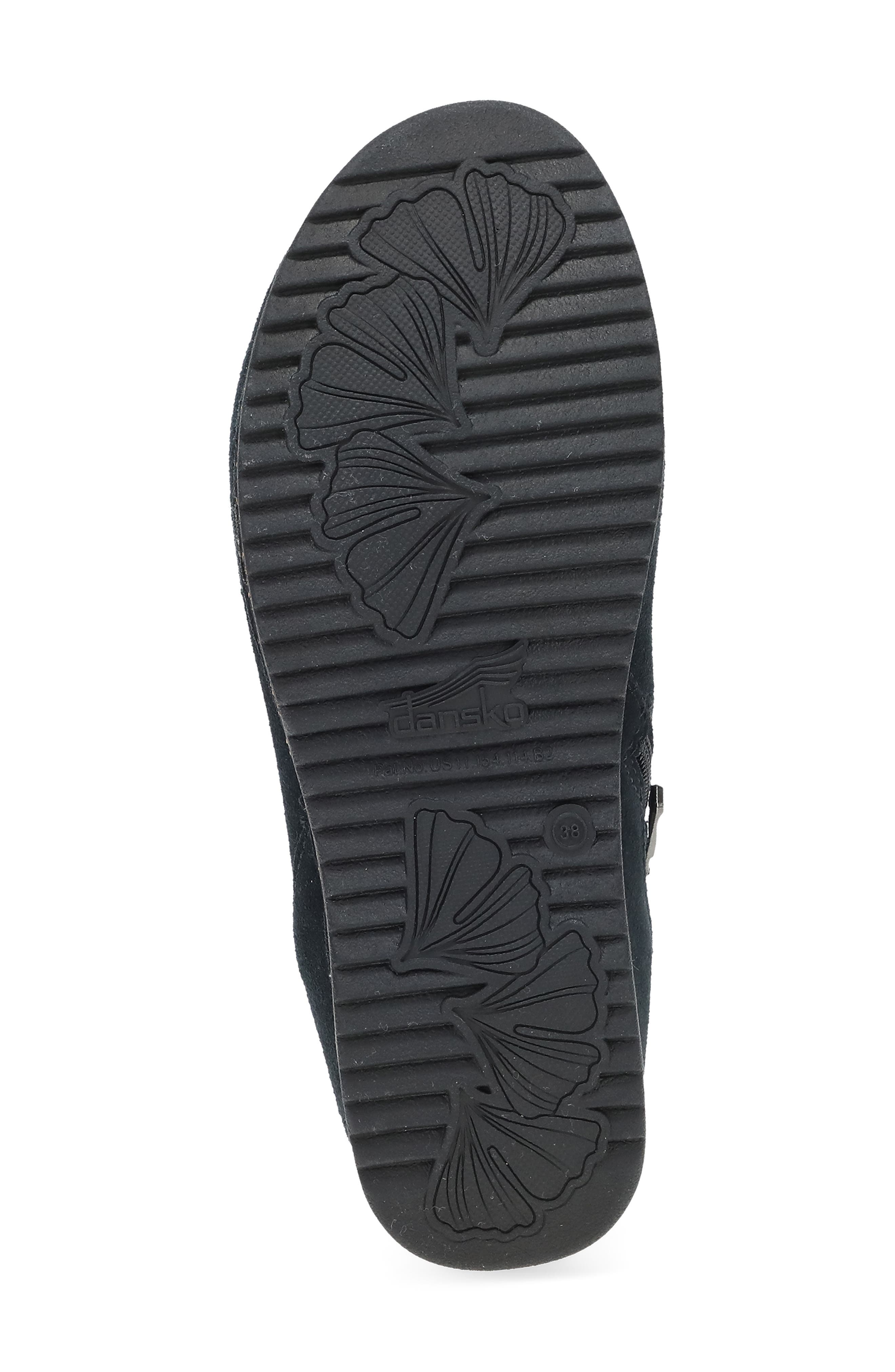 Dansko Muriel Bootie, Alternate, color, Black Suede