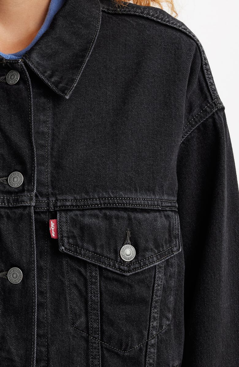 Levi's<sup>®</sup> '90s Denim Trucker Jacket, Alternate, color, Road Less Traveled