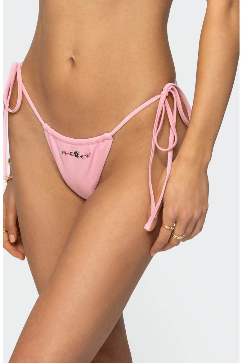 Coralle String Bikini Bottoms, Main, color, PINK
