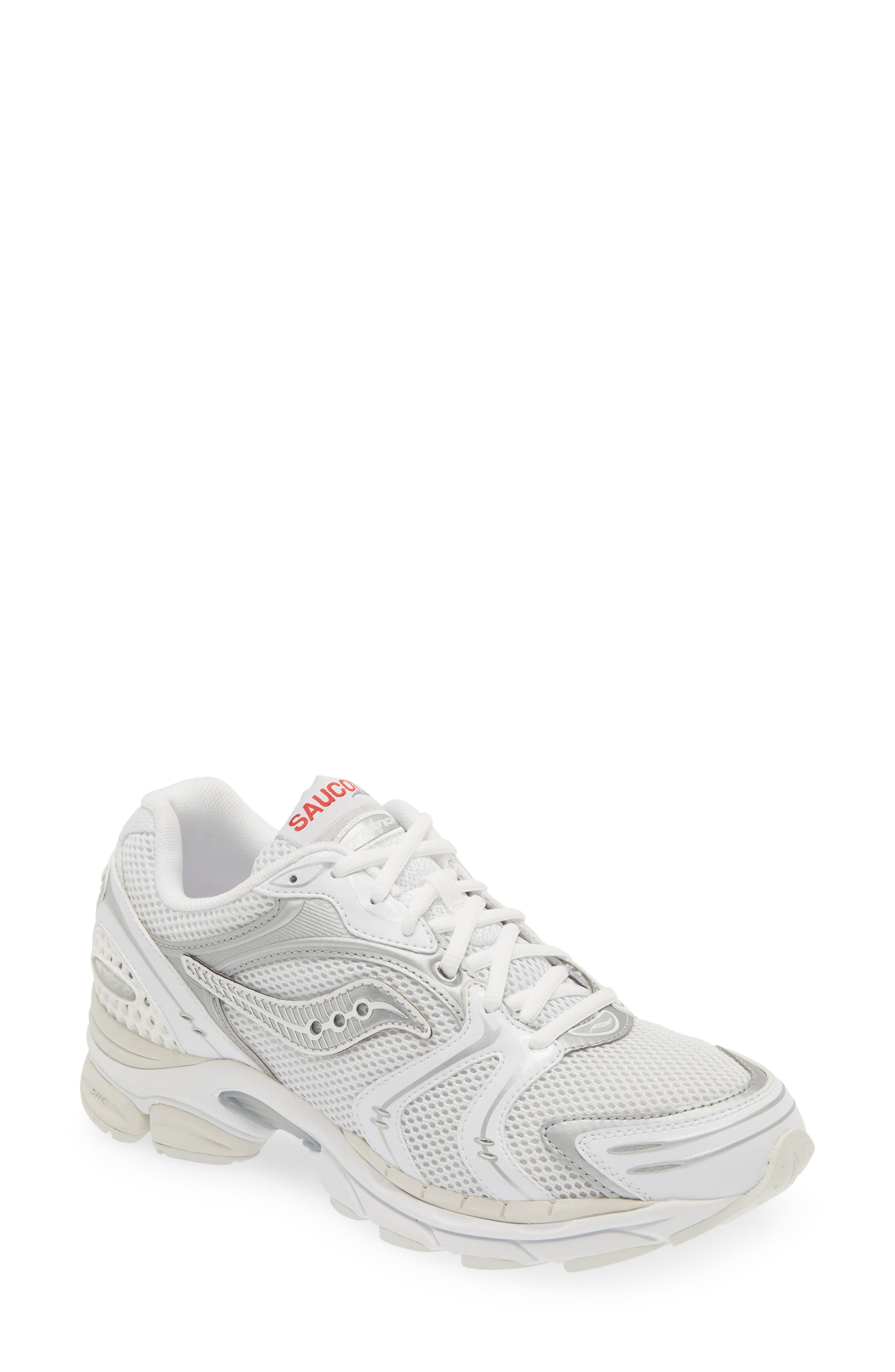 Gender Inclusive ProGrid Triumph 4 Sneaker, Main, color, WHITE/ SILVER