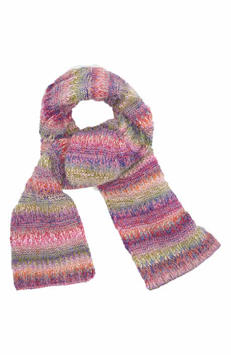 SAACHI Multicolored Knit Scarf