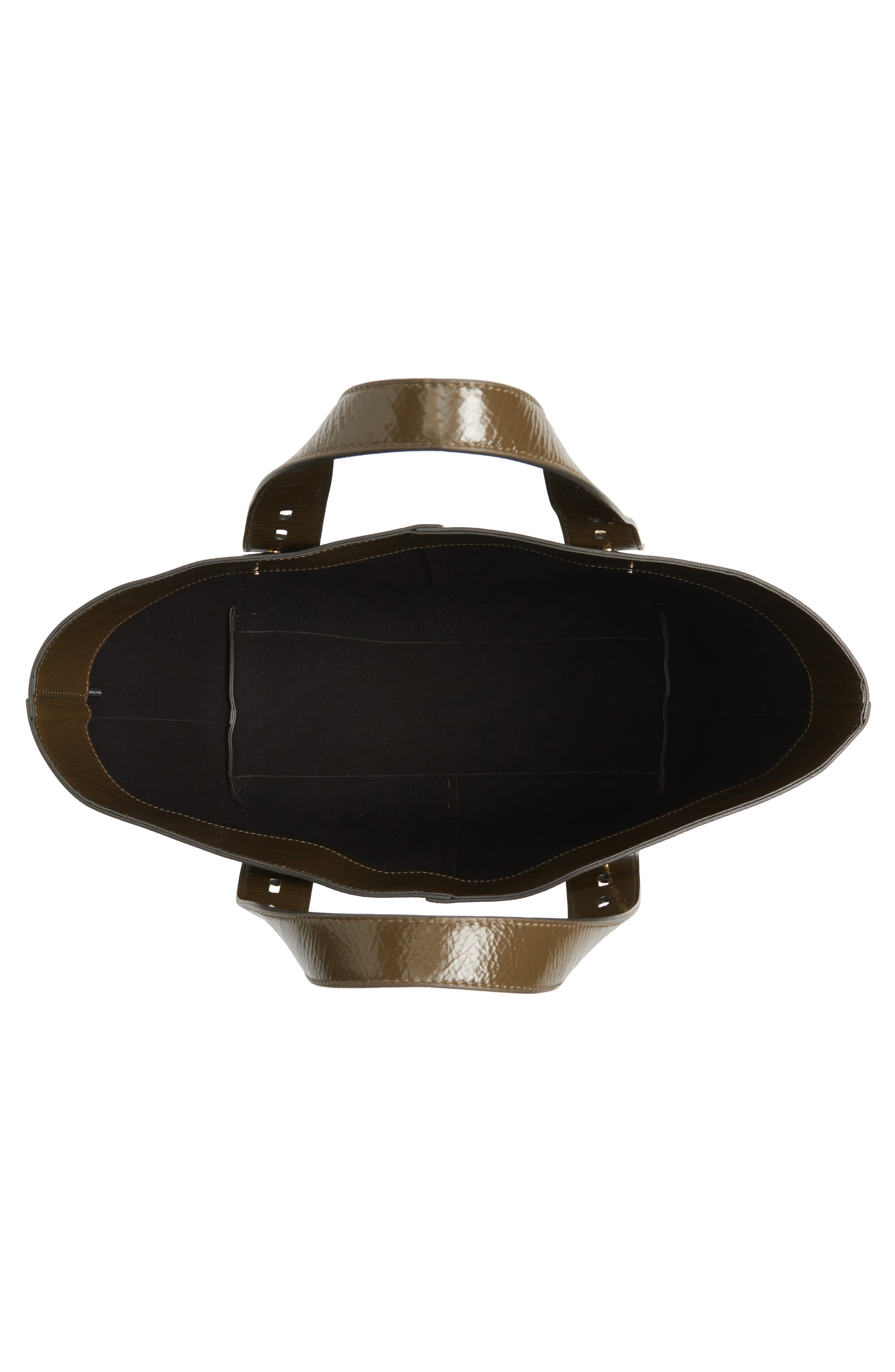 FRAME Medium Les Second Calfskin Leather Tote, Alternate, color, 