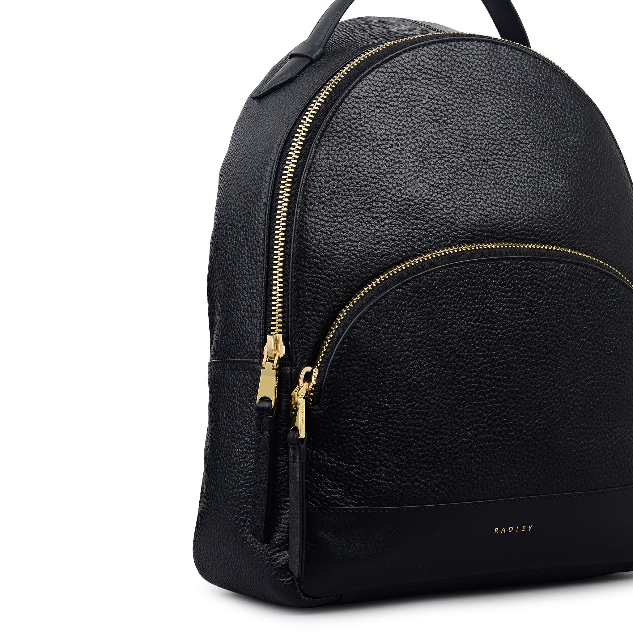 Radley Dallington Medium Zip Around Backpack, Alternate, color, Black