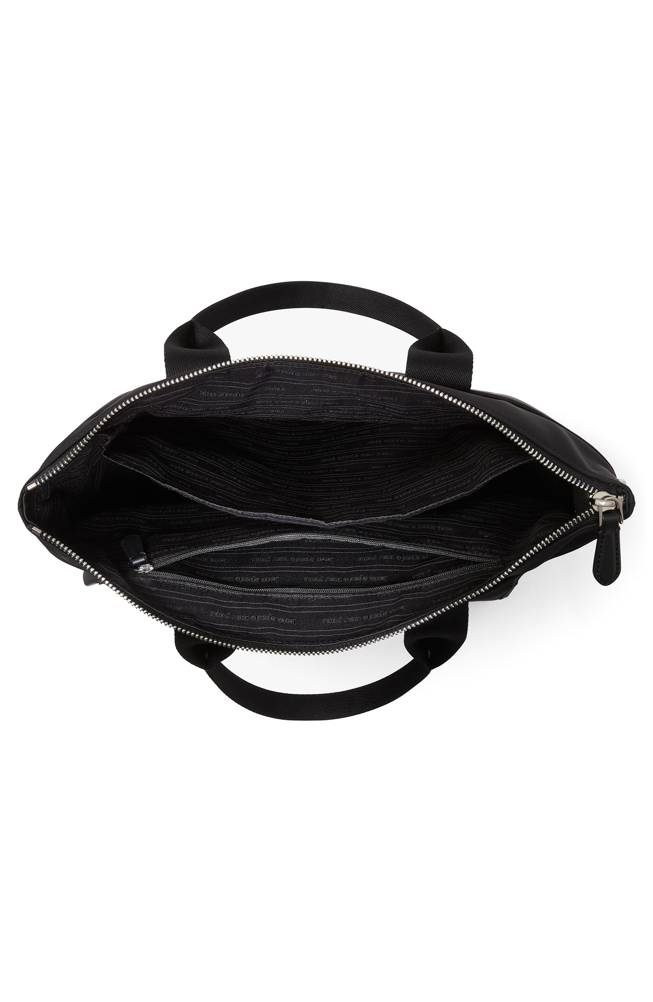 Kate Spade New York sam ksnyl recycled nylon convertible backpack, Alternate, color, 