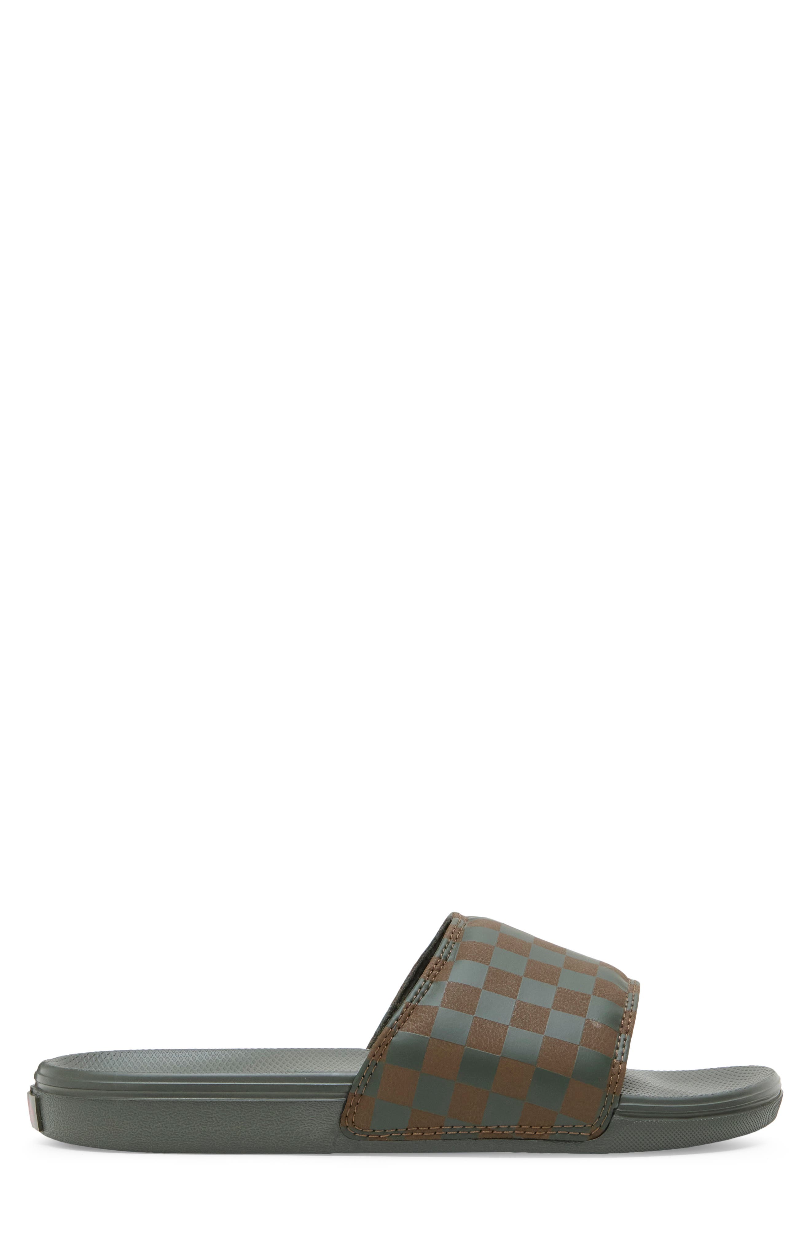 La Costa Slide Sandal, Alternate, color, OBSIDIAN FERN