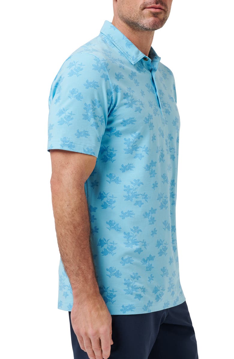 TravisMathew Port Day Polo, Alternate, color, Air Blue