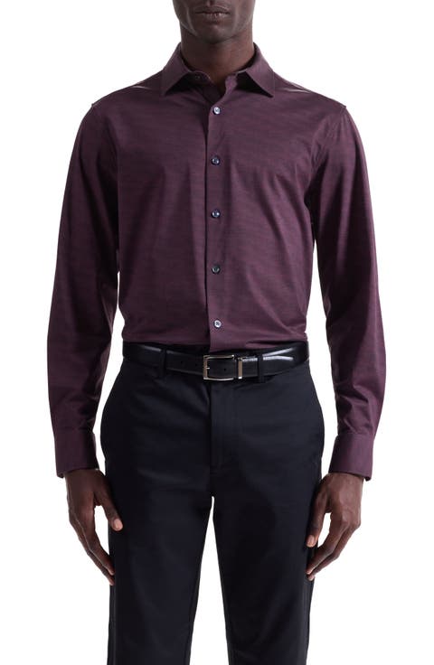 James OoohCotton® Herringbone Button-Up Shirt