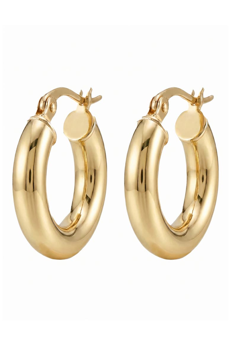 Small Ravello Hoop Earrings, Main, color, GOLD