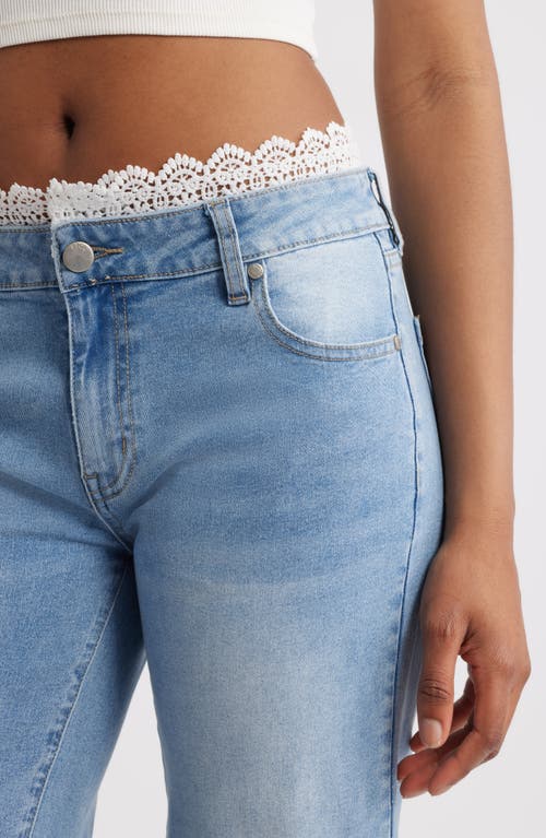 Ptcl Avalon Wide Leg Jeans In Blue