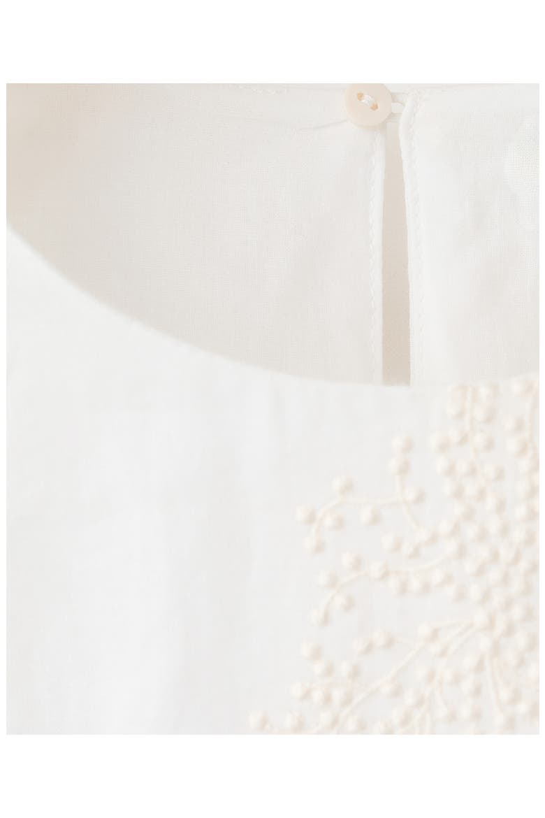 Embroidered Top, Alternate, color, ECRU