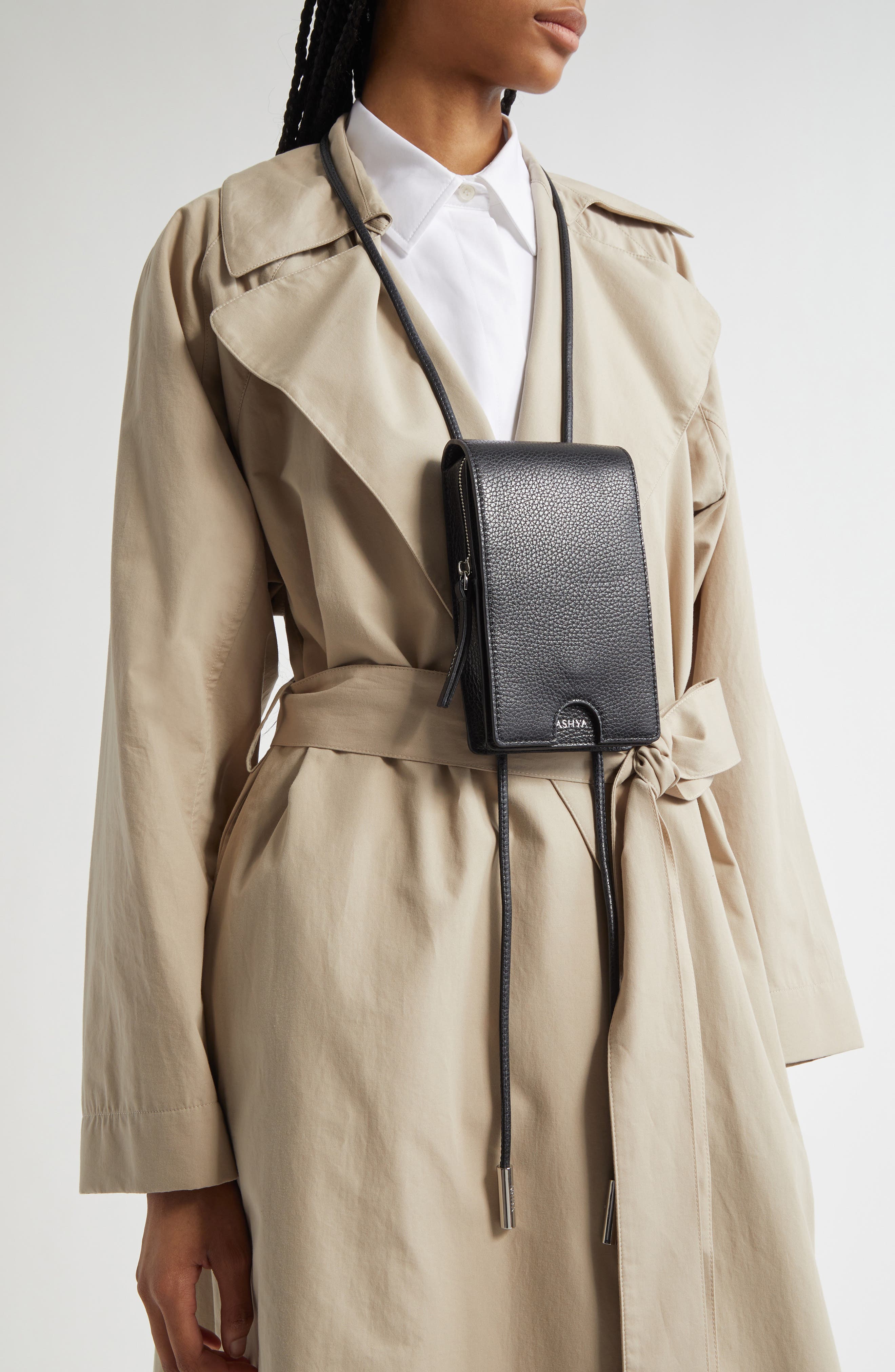 ASHYA Bolo Leather Bag, Alternate, color, 