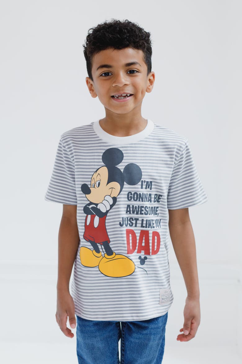 Mickey Mouse T-Shirt, Alternate, color, Gray