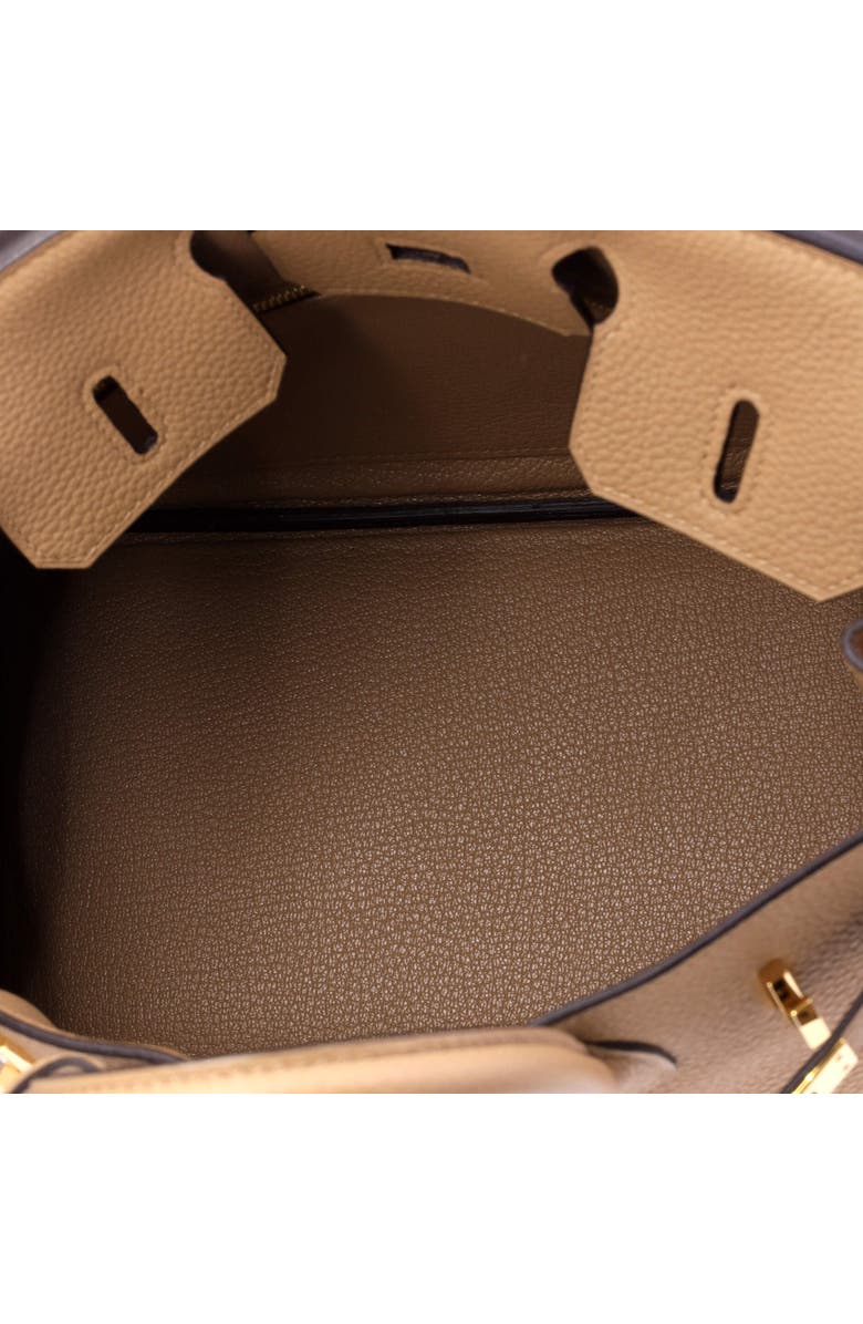 Pre-Owned Hermes Birkin Handbag Brown Togo with Gold Hardware 25, Alternate, color, Chai