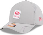 New Era Men's New Era Gray San Francisco 49ers 2025 Sideline M-Crown 9FORTY Adjustable Hat