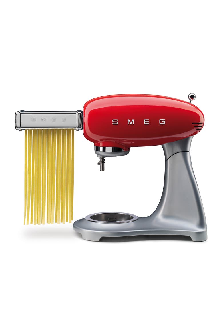 Pasta Roller/Cutter Chrome Attachment for smeg Stand Mixer, Alternate, color, SILVER