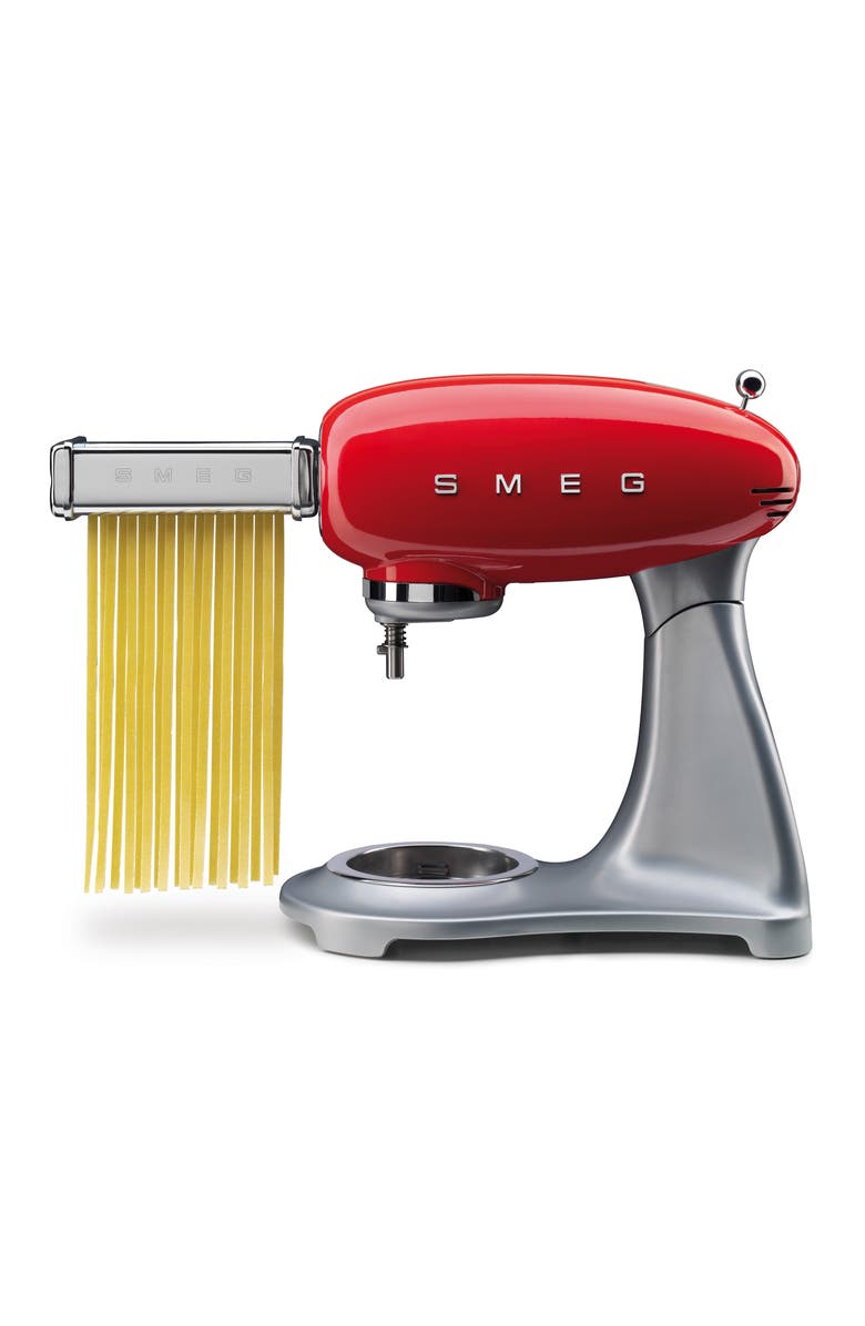 smeg Pasta Roller/Cutter Chrome Attachment for smeg Stand Mixer, Alternate, color, Silver