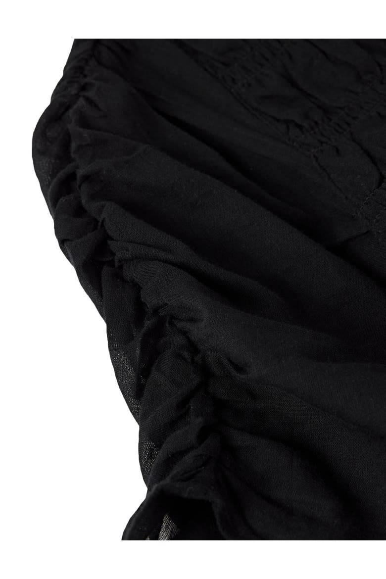 Avery Smoked Dress, Alternate, color, Black