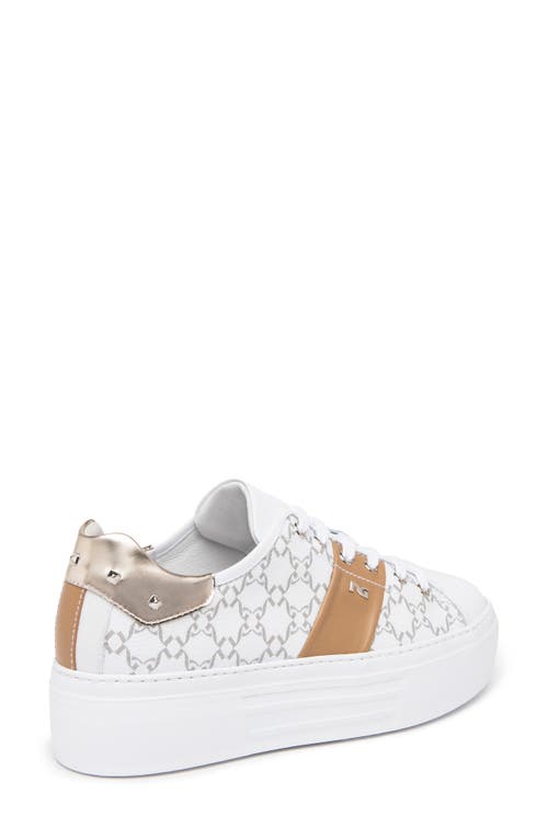 Nerogiardini Logo Print Platform Sneaker