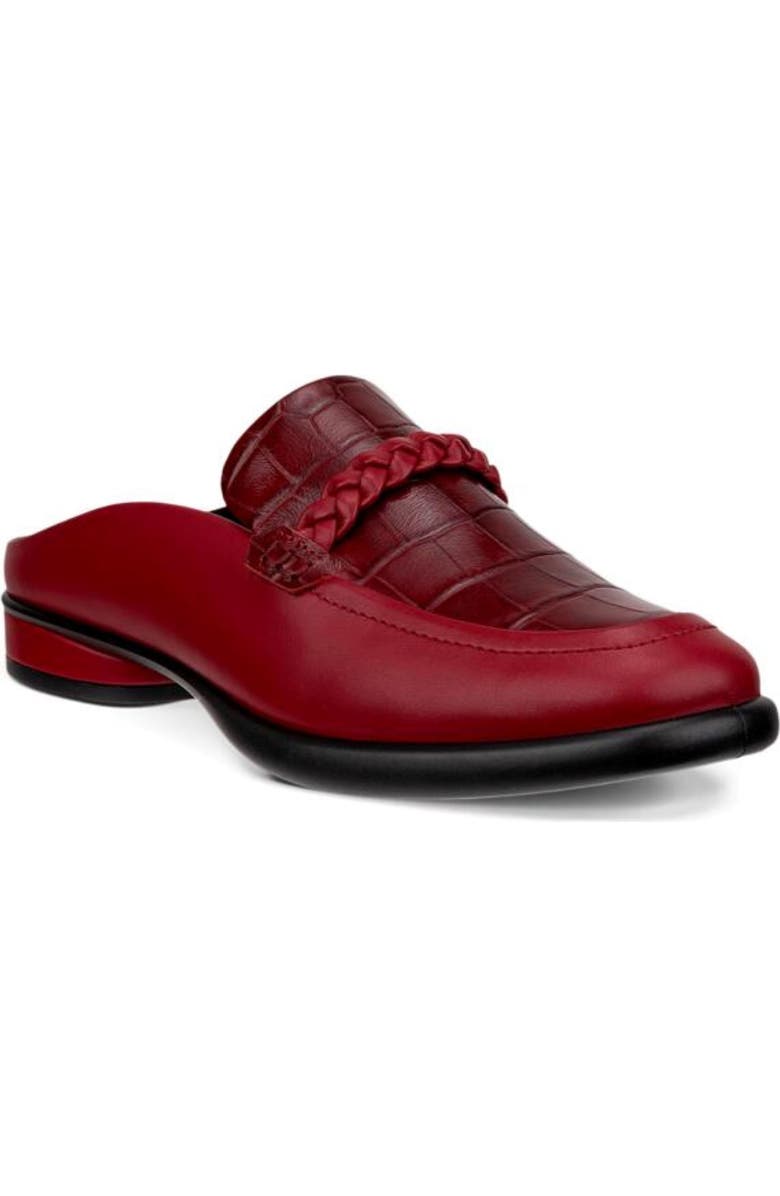 ECCO Sculpted LX Loafer Mule, Main, color, Brick/ Brick