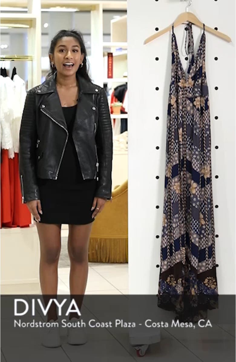 Annalisa Halter Maxi Dress, sales video thumbnail