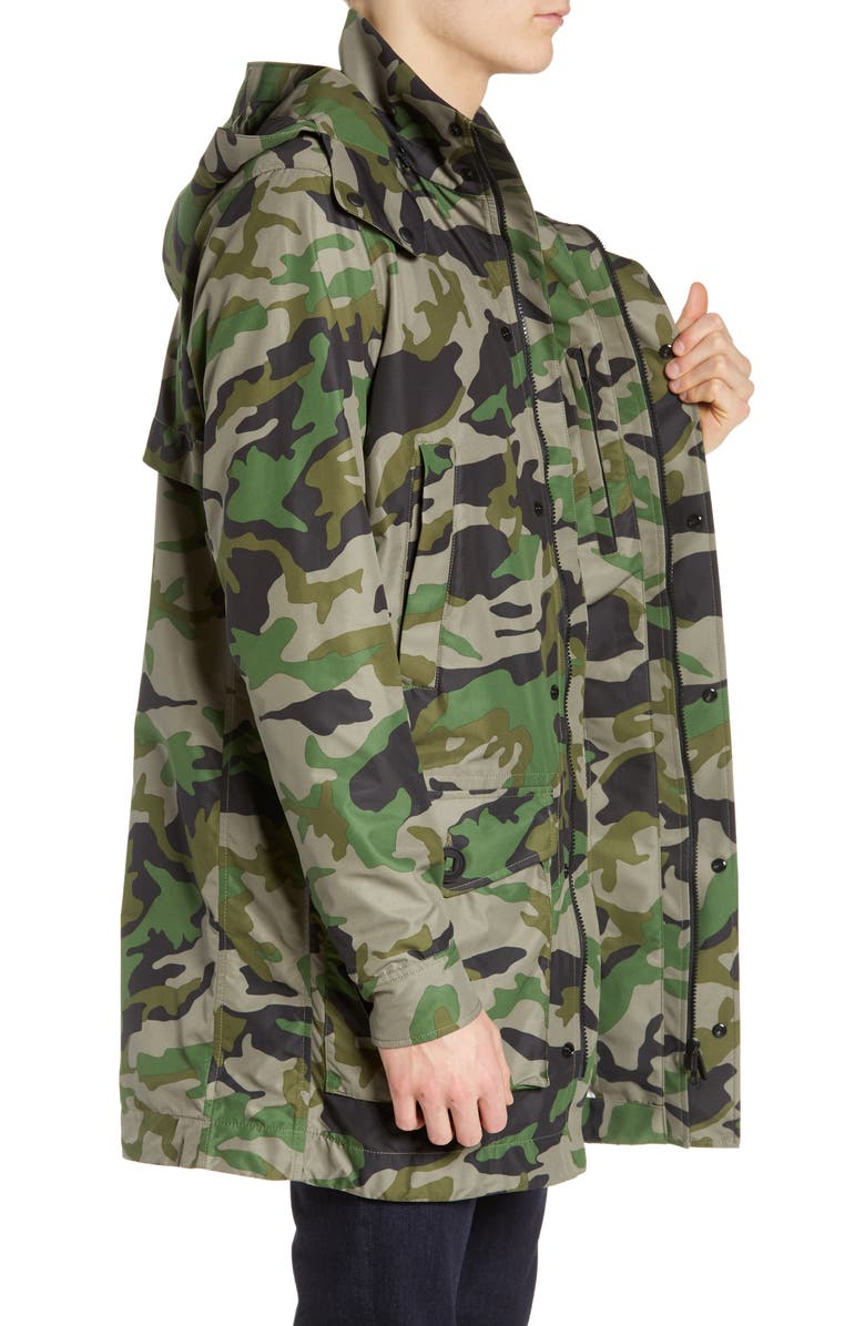 Canada Goose Crew Trench Jacket with Removable Hood, Alternate, color,