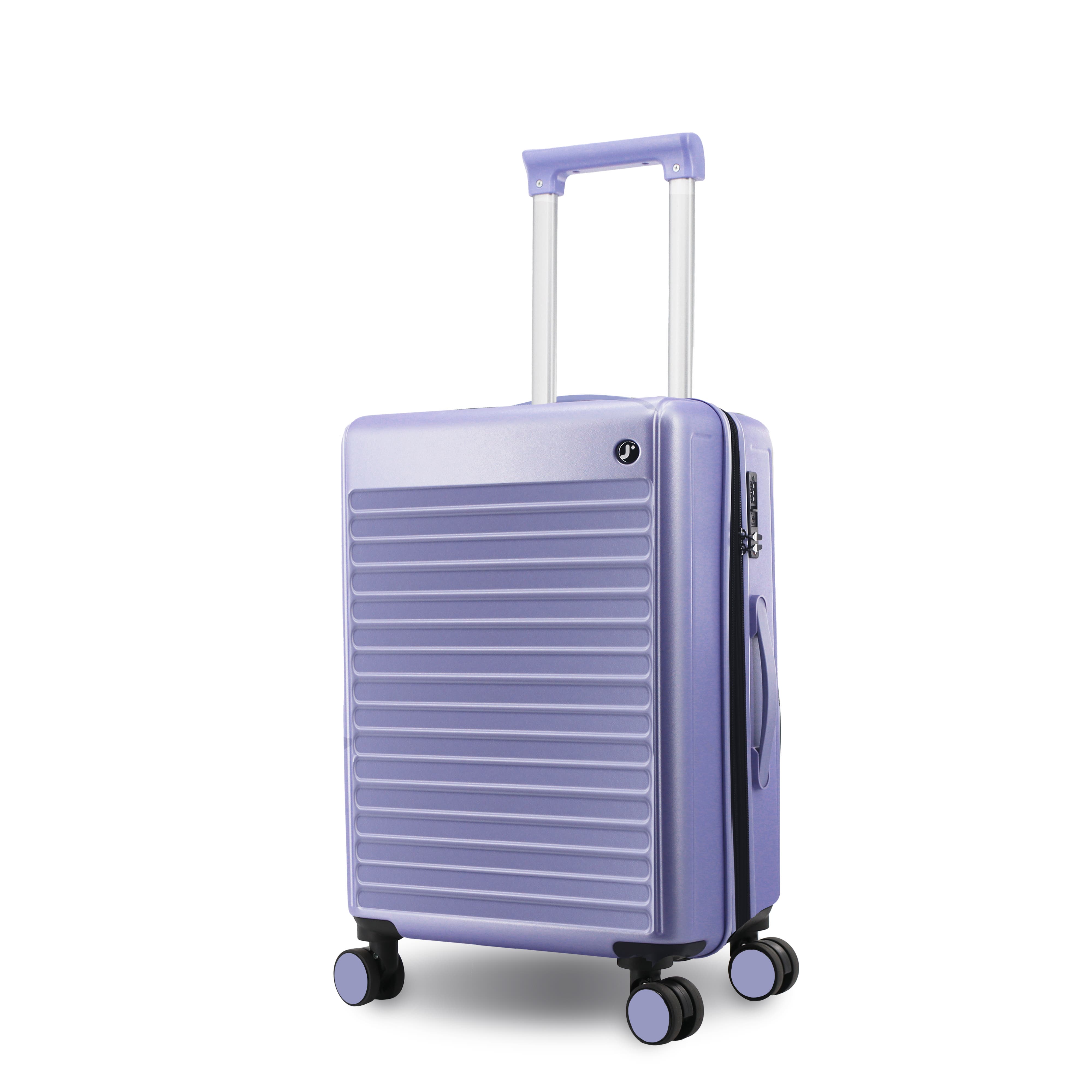 J World North Hardside Carry-on Luggage 20'', Alternate, color, Misty Purple