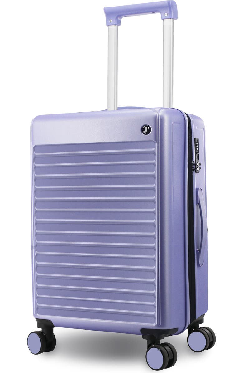 J World North Hardside Carry-on Luggage 20'', Alternate, color, Misty Purple