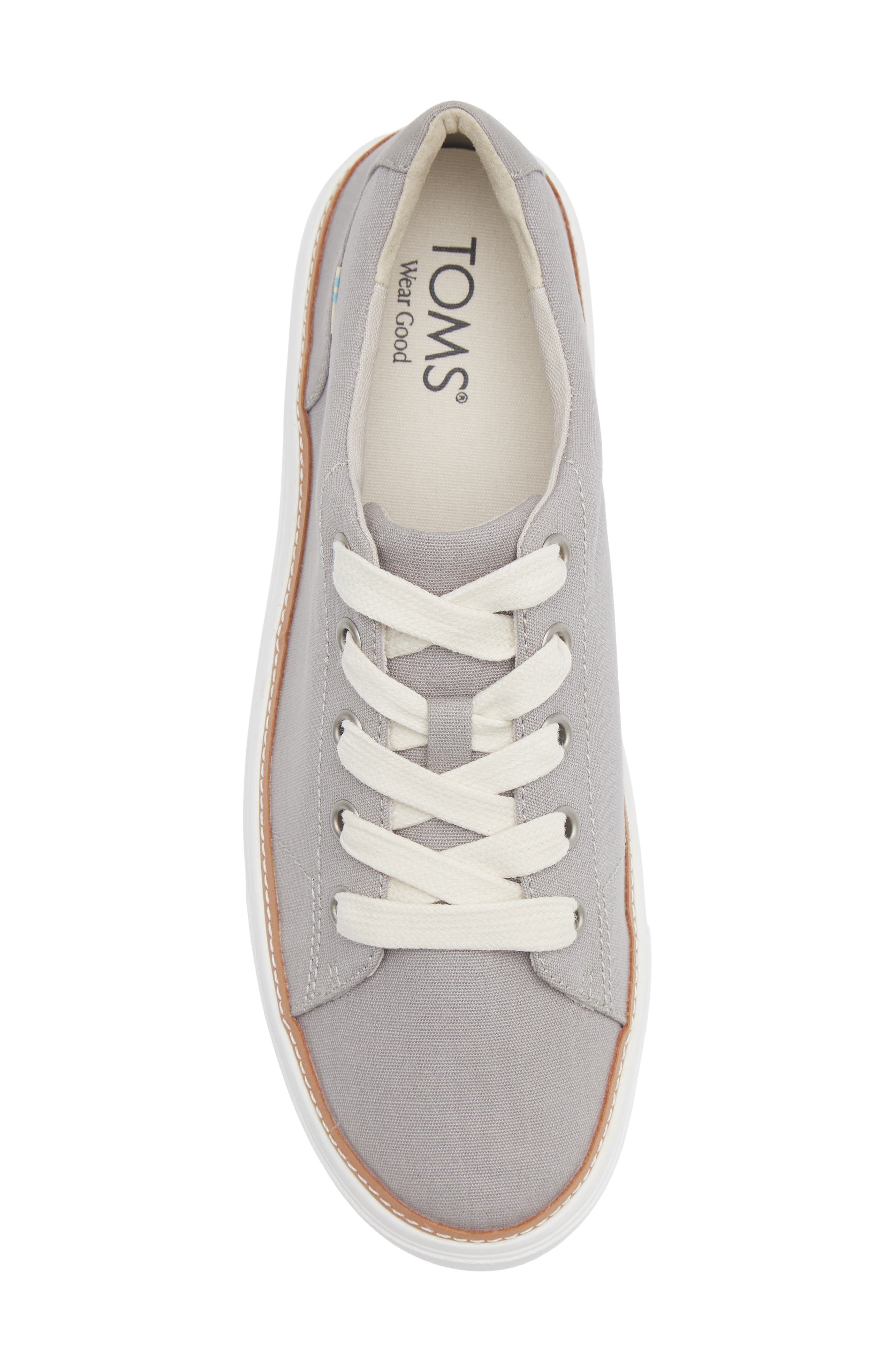 Alex Canvas Court Sneaker, Alternate, color, GREY