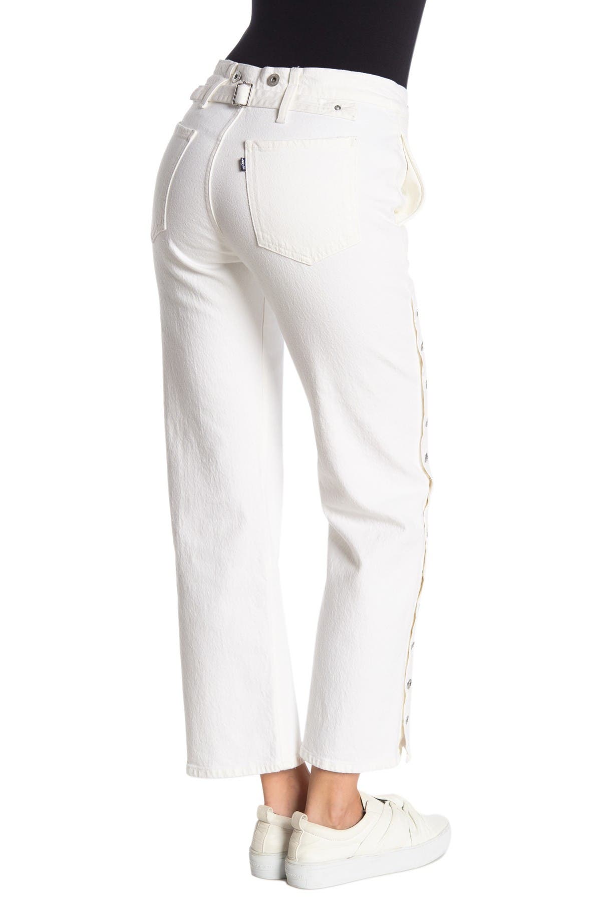 Levi's Union Button Side Denim Trousers (Women) | Nordstromrack