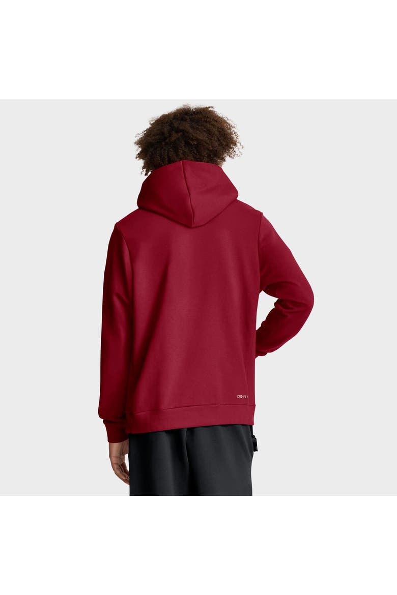 Men's Nike Crimson Alabama Crimson Tide 2025 Sideline Standard Issue Dri-FIT Hoodie, Alternate, color, Crimson