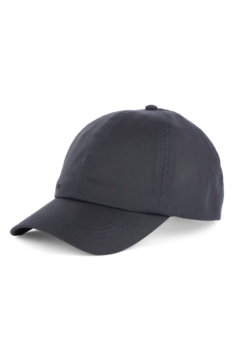 Barbour Wax Sports Baseball Cap, Main, color, 