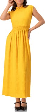 IVONNE Sleeveless High Neck Long Dress