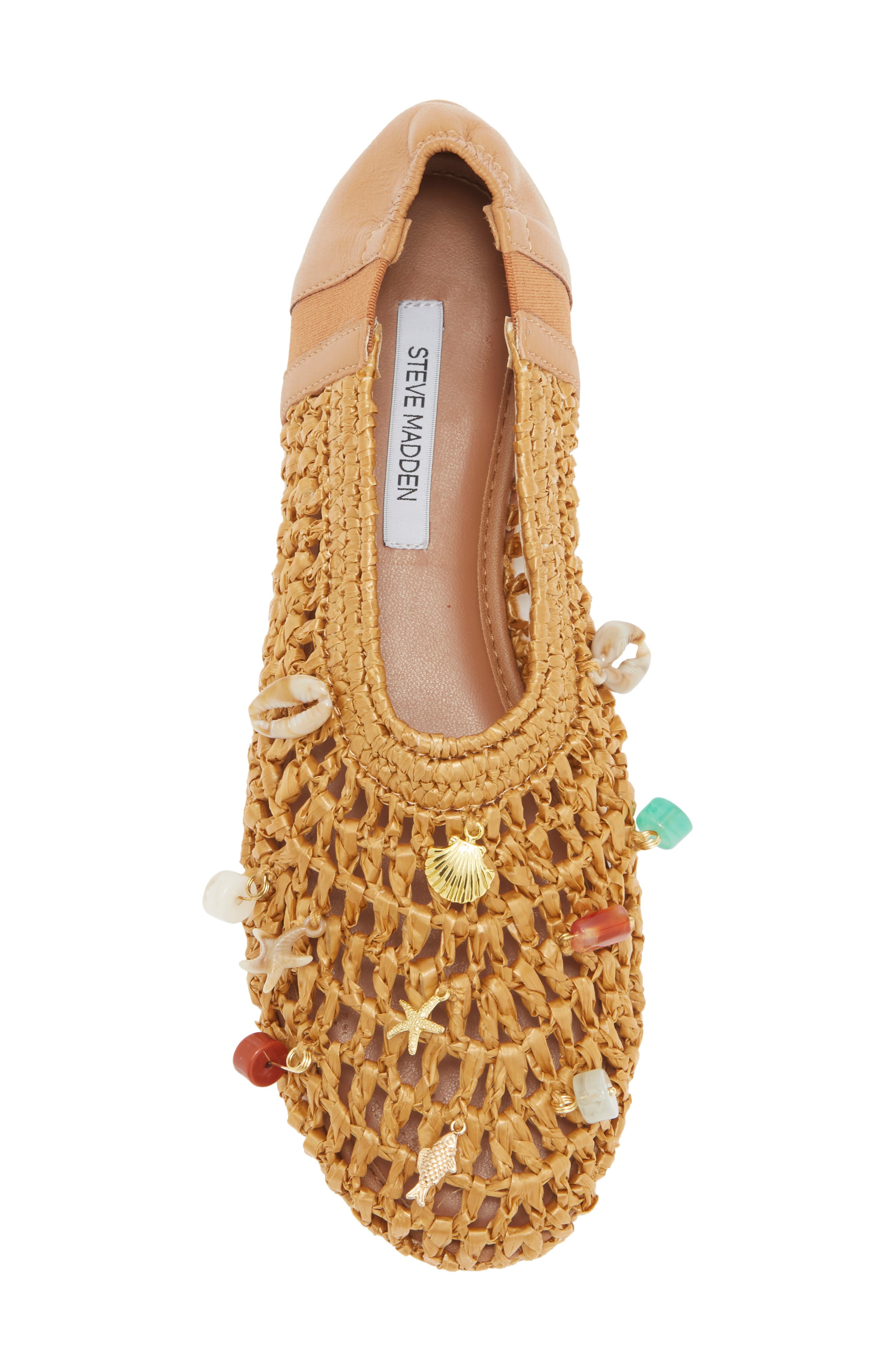 Steve Madden Meela Charm Flat, Alternate, color, 