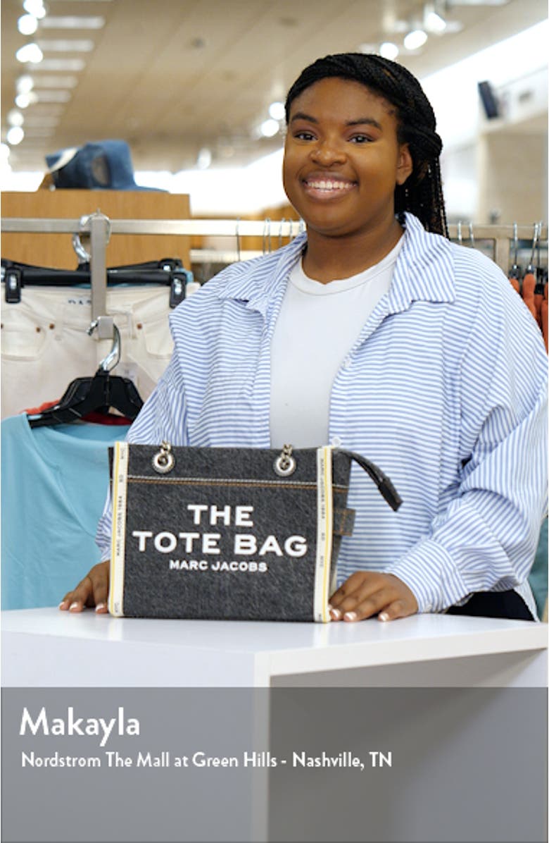 The Small Denim Tote, sales video thumbnail