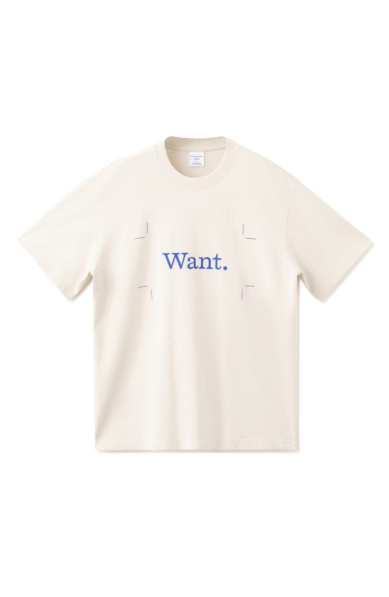 MANGO x Fantastic Man Want Graphic T-Shirt, Alternate, color, Off White