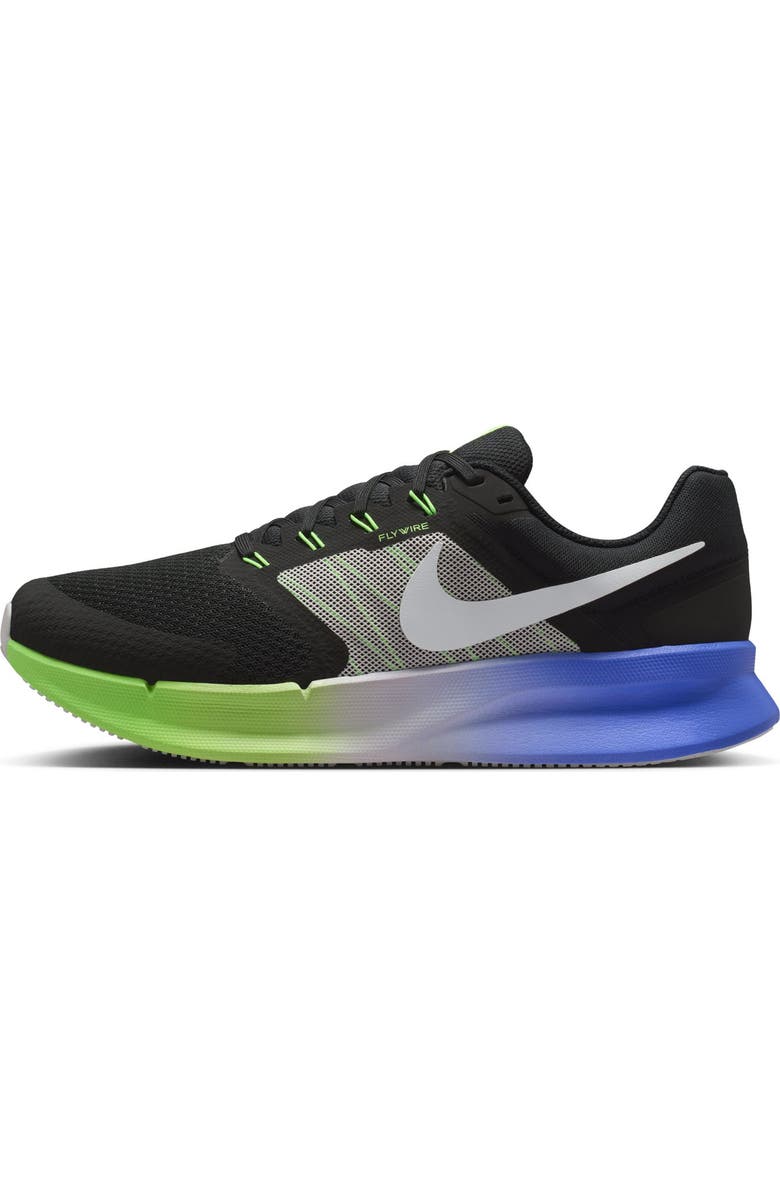 Nike Run Swift 3 Running Shoe, Alternate, color, Black/ White
