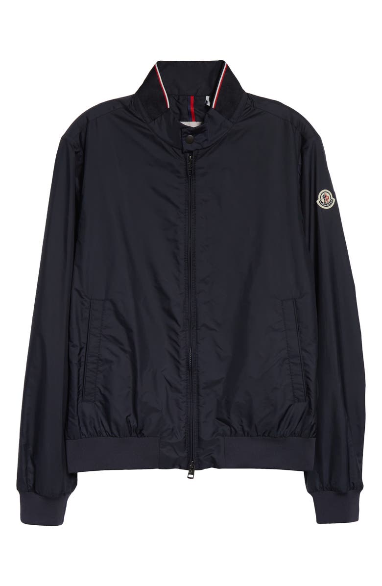 Moncler Reppe Rain Jacket, Alternate, color, Greyish Navy