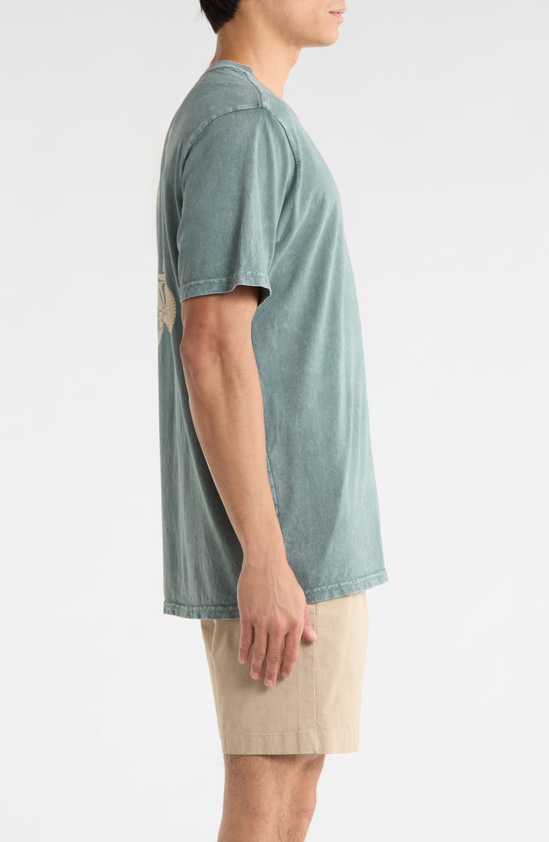 Roark Ghostrider Cotton Graphic T-Shirt, Alternate, color, Slate Green